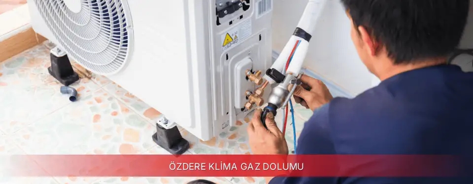 Özdere İlçemi Regal Klima Gaz Dolumu